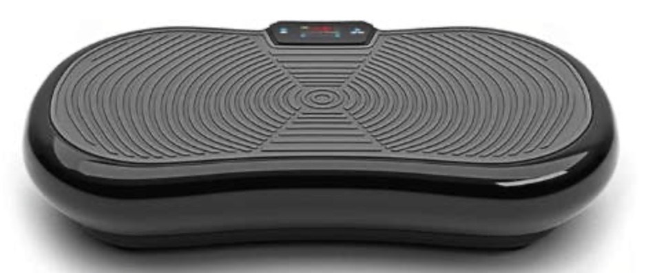 Bluefin® Vibration Plate Exercise Machine for Full Body Vibrating Platform with 180 Intensity Levels + 5 Programs for Home Fitness, Weight Loss